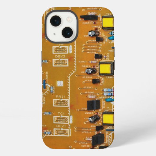 回路基板 iPhoneケース (裏面)