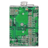 回路基絵画板 フラスク (裏面)