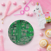 回路基絵画板 ペーパープレート (パーティー)