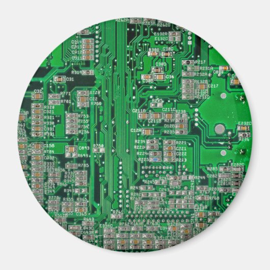 回路基絵画板 マグネット (正面)