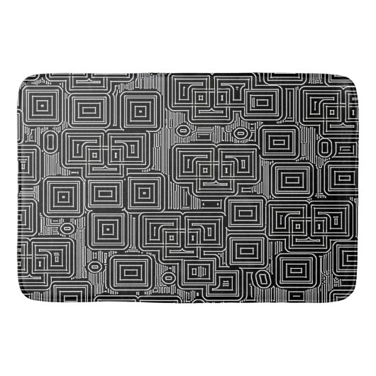 回路迷路 バスマット (正面)