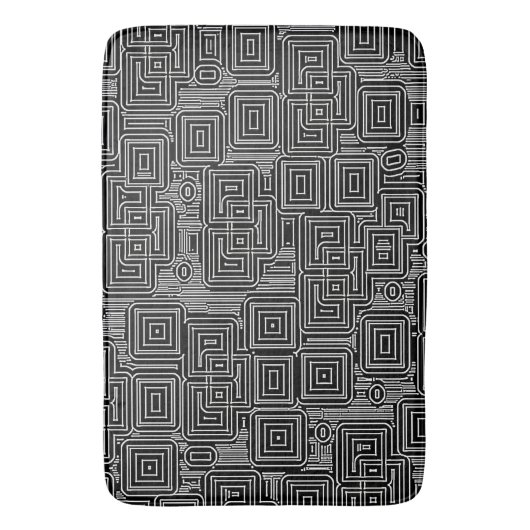 回路迷路 バスマット (正面縦)