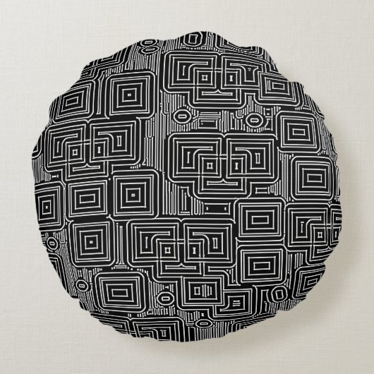 回路迷路 ラウンドクッション (裏面)
