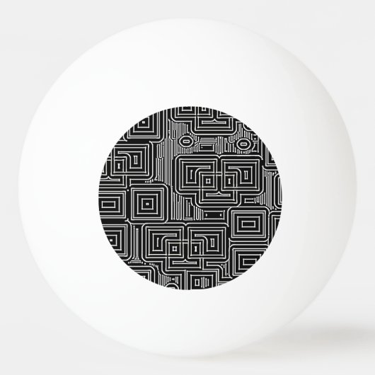回路迷路 卓球ボール (正面)