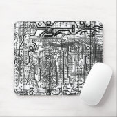 回路部品のmousepad マウスパッド (マウス)