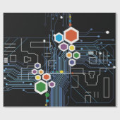 回路部品 ラッピングペーパー (フラット)