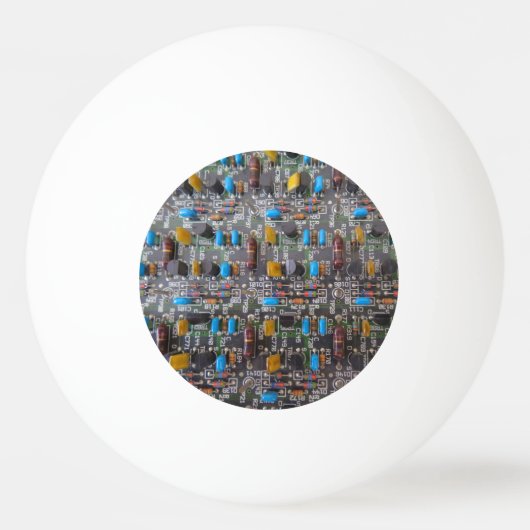 回路1 3つ星ピンポンボール 卓球ボール (正面)