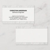 回路 |ソフトウェアプログラミング 名刺 (正面/裏面)