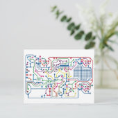 回路 ポストカード (スタンド正面)