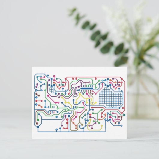 回路 ポストカード (スタンド正面)