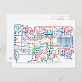 回路 ポストカード (正面/裏面)