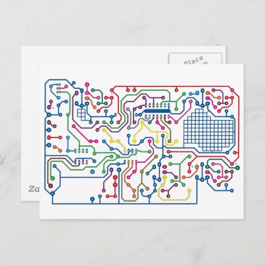 回路 ポストカード (正面/裏面)