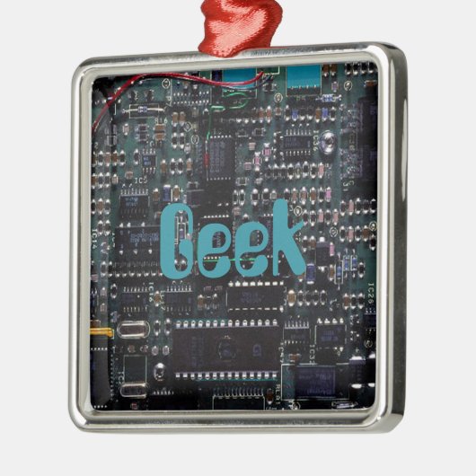 回路 メタルオーナメント (左)