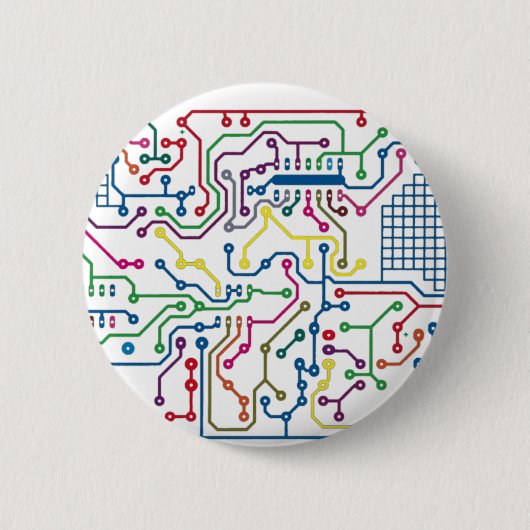 回路 缶バッジ (正面)