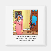 回転おもしろい滑走用ユーモア磁石 マグネット (正面)