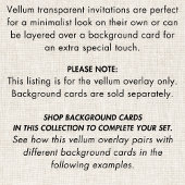 回転された書道金ゴールド結婚文字 ベラム紙招待状