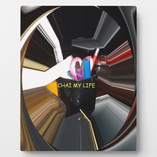 回転するオフィス・エッセンシャルズ 現代の壁装飾 フォトプラーク (正面)