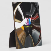 回転するオフィス・エッセンシャルズ 現代の壁装飾 フォトプラーク (側面)