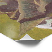 回転するホイールに座ったアイルランドの年配の女性の狂人 ポスター (コーナー)