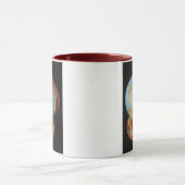 回転する球体 マグカップ (中央)