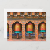 回転する祈祷輪 ポストカード (正面/裏面)