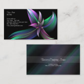 回転の花の名刺 名刺 (正面/裏面)