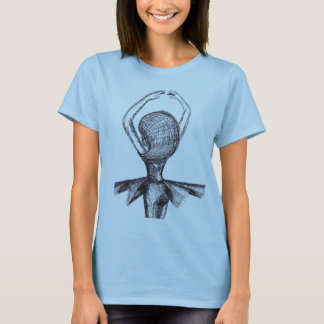 回転のCadouxdleのバレエのティー Tシャツ