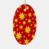 回転ウント金ゴールド セラミックオーナメント (右)