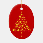 回転ウント金ゴールド セラミックオーナメント (裏面)