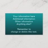 回転カスタムな名刺 名刺 (正面)