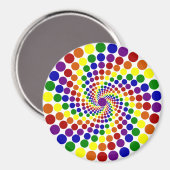 回転カラーホイールマグネット マグネット (正面/裏面)