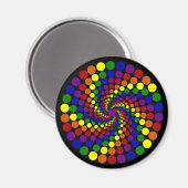 回転カラーホイールマグネット マグネット (正面/裏面)