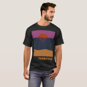 回転サンセットビーチ Tシャツ (正面フル)