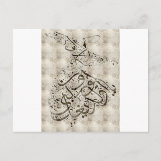 回転スケッチ ポストカード (正面)