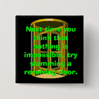 回転ドアスラム 缶バッジ