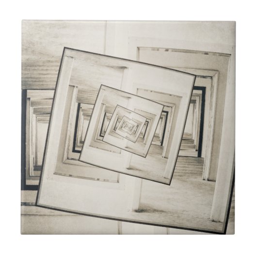 回転ドア タイル (正面)