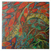 "回転ドア" (絵画) タイル (正面)