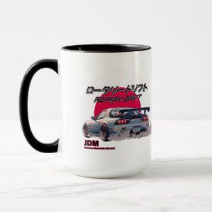回転ドリフトRX-7 -日本の通り凡例 マグカップ