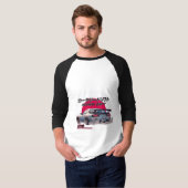 回転ドリフトRX-7 -日本の通り凡例 Tシャツ (正面フル)