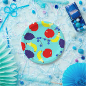 回転フルーツ ペーパープレート (パーティー)