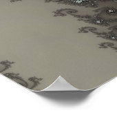 回転ホイール – フラクタルポスター ポスター (角)