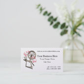 回転ホイール 名刺 (スタンド正面)