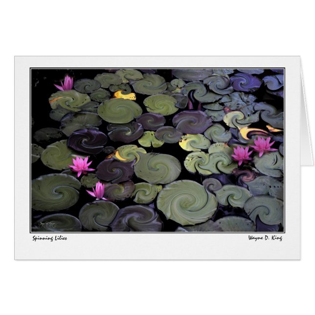 回転ユリ (正面横)