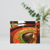 回転ルーレットホイール ポストカード (スタンド正面)