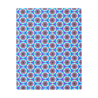 回転六角光イリュージョンウォールアート メタルプリント