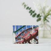 回転名刺は絶食します 名刺 (スタンド正面)