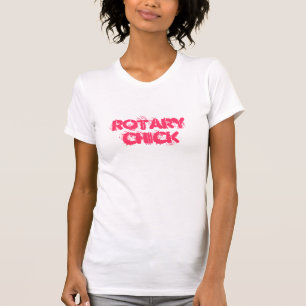 回転式ひよこ Tシャツ