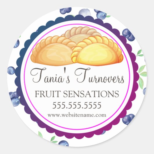 回転式ベーカリーボックスシール ラウンドシール (正面)