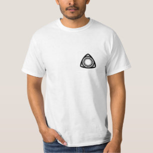 回転式力 Tシャツ