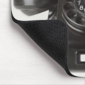 回転式電話のクローズアップ マウスパッド (コーナー)